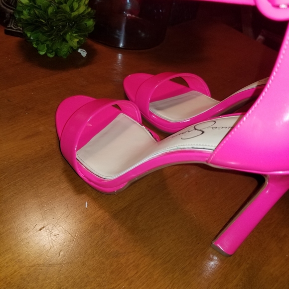Jessica Simpson Ankle Strap Heels (10M) - Picture 6 of 16